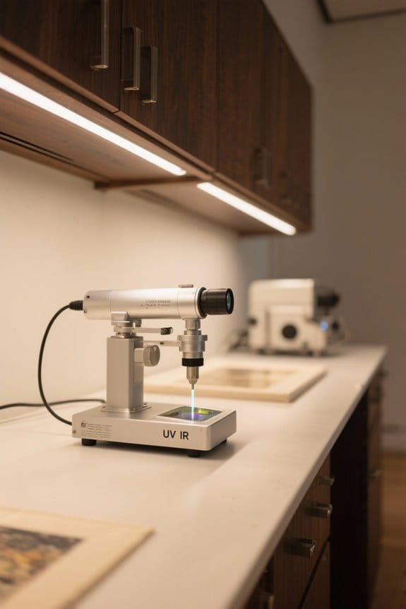 art conservation light limits
