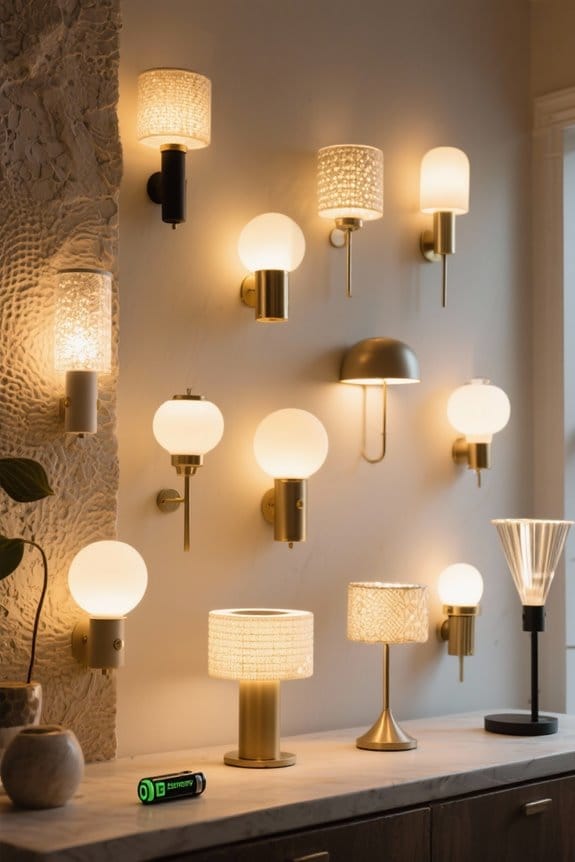 battery powered accent lighting options