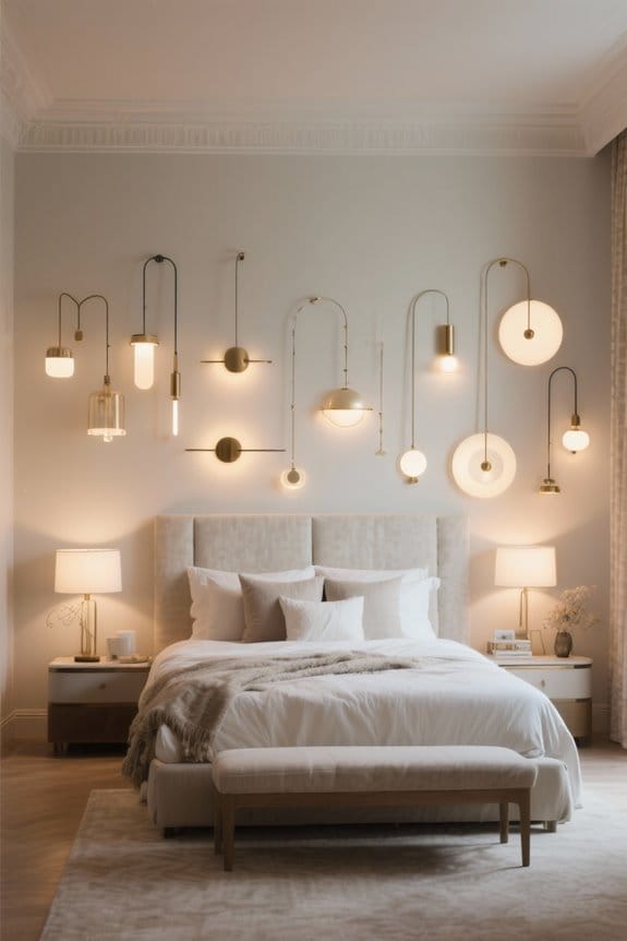 bedroom accent lighting ideas
