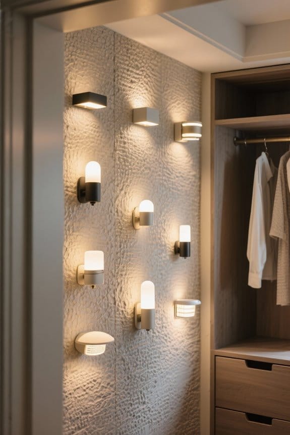 best closet motion lights