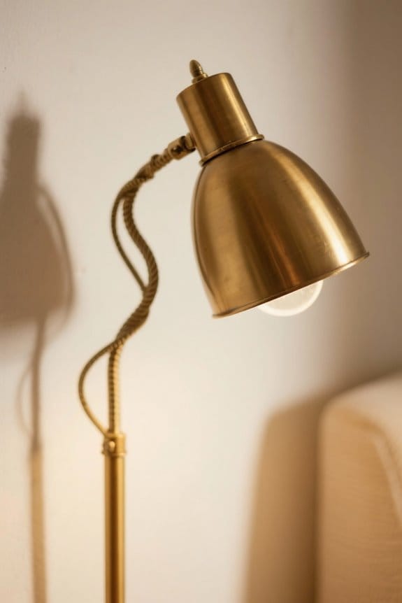 brass floor lamp considerations