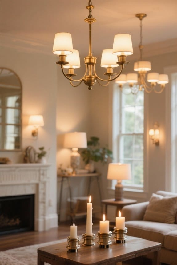 candelabra lighting adapter options