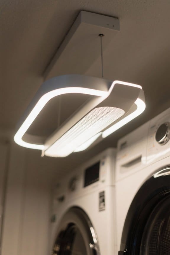 choose best laundry lighting