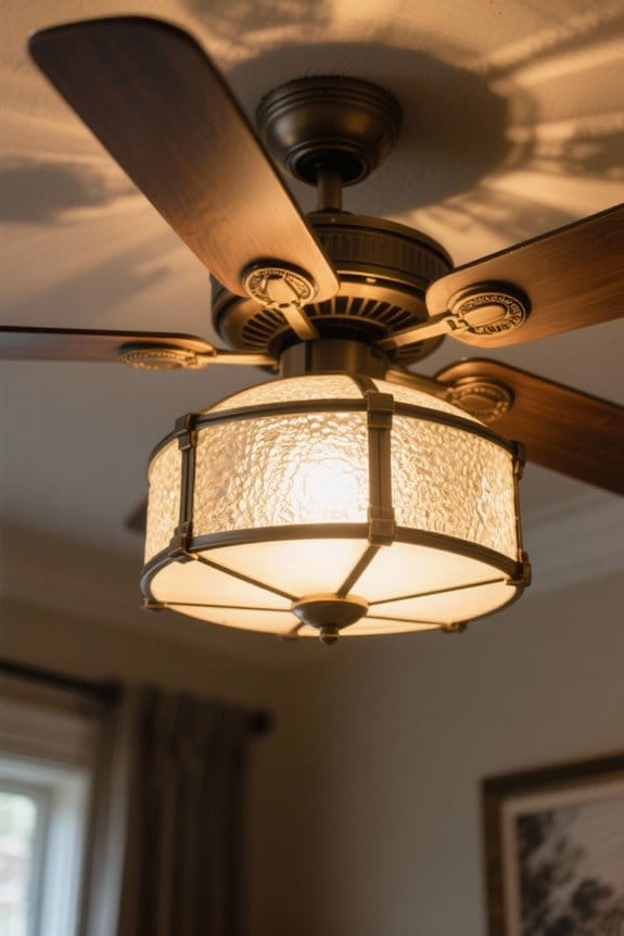 choosing ceiling fan lights