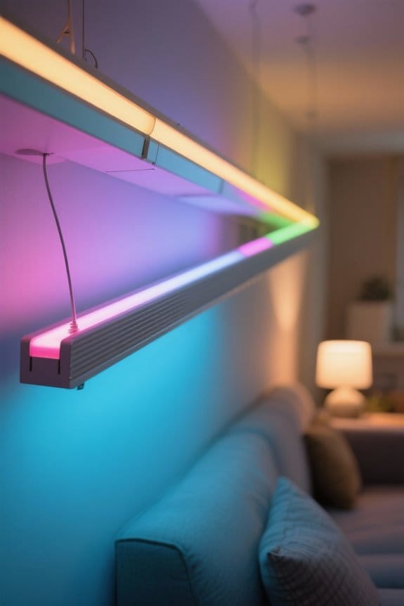 choosing color changing lights