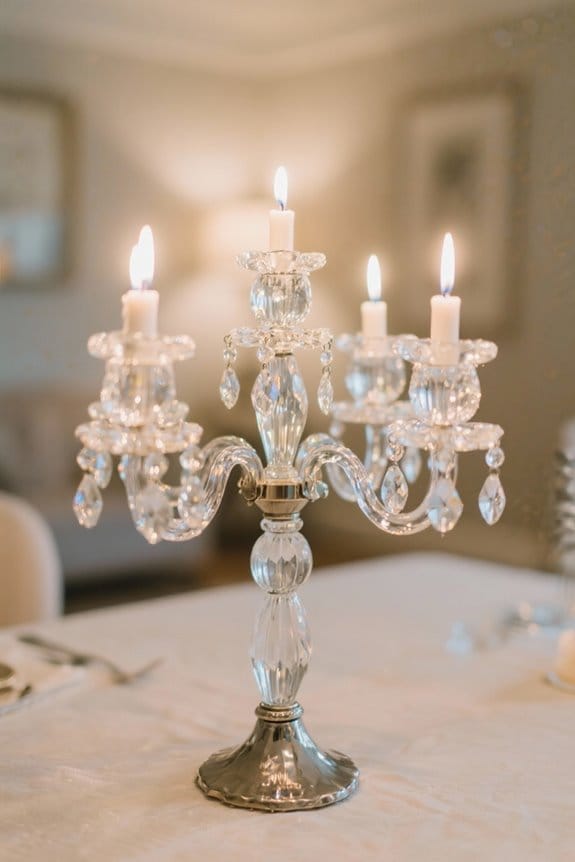 choosing crystal candelabra factors