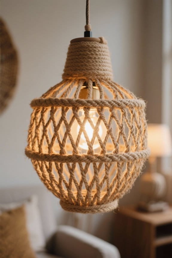 choosing jute rope lighting