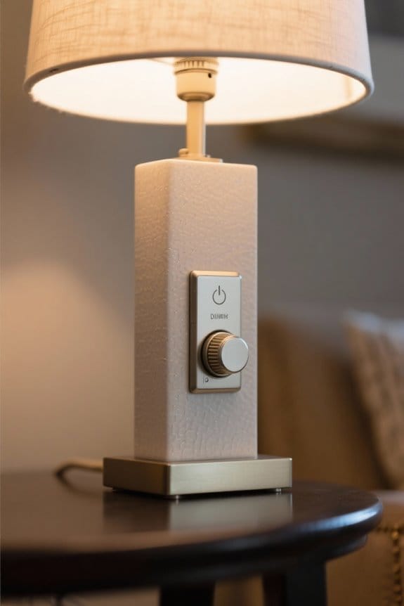 choosing table lamp dimmer