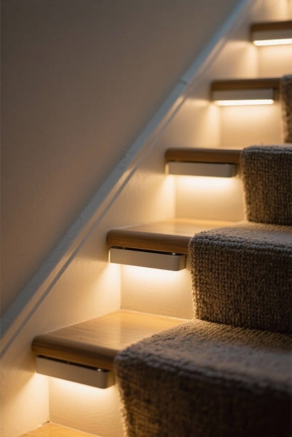 choosing under stair lighting