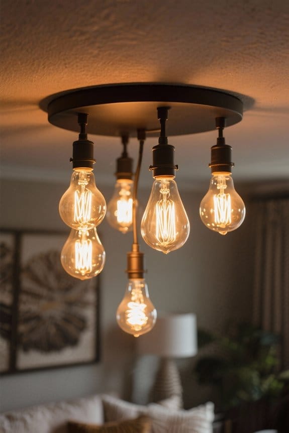 choosing warm edison bulbs