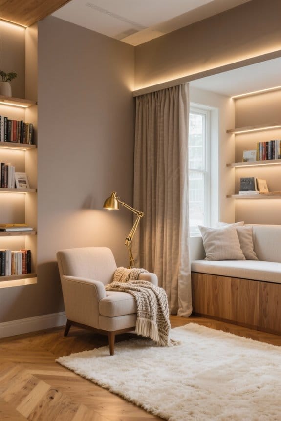 comfortable reading nook essentials