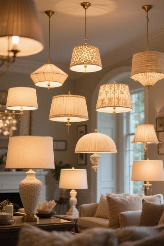 decorative lampshade cover selection