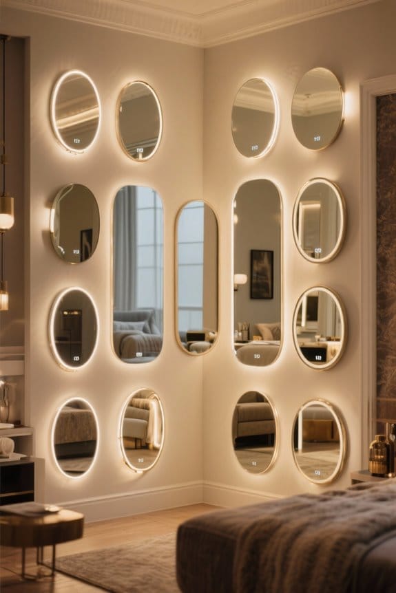 dimmable led mirrors selection