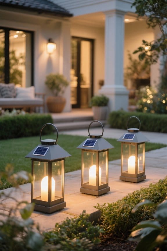 eco friendly solar garden lanterns