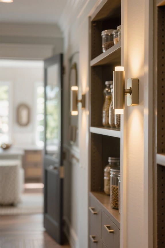 effortless pantry motion lighting
