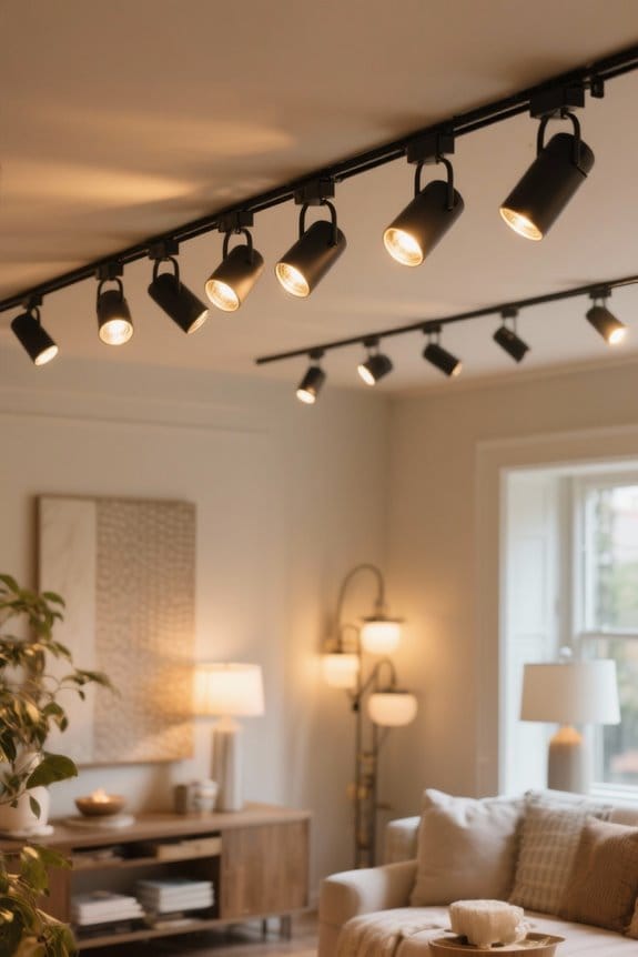 elegant spotlight track lighting