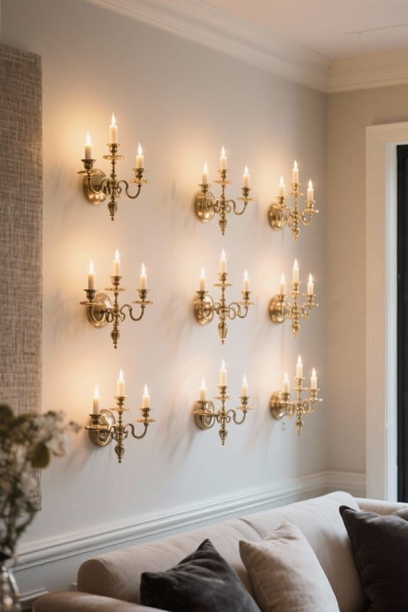 elegant wall lights selection