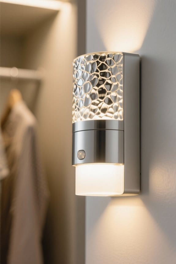 essential closet light features