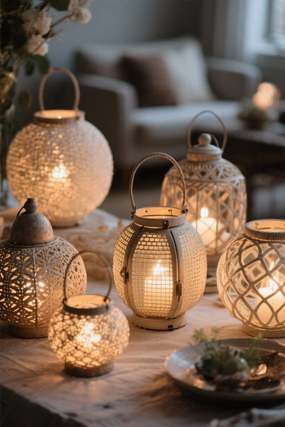 lanterns for table decor