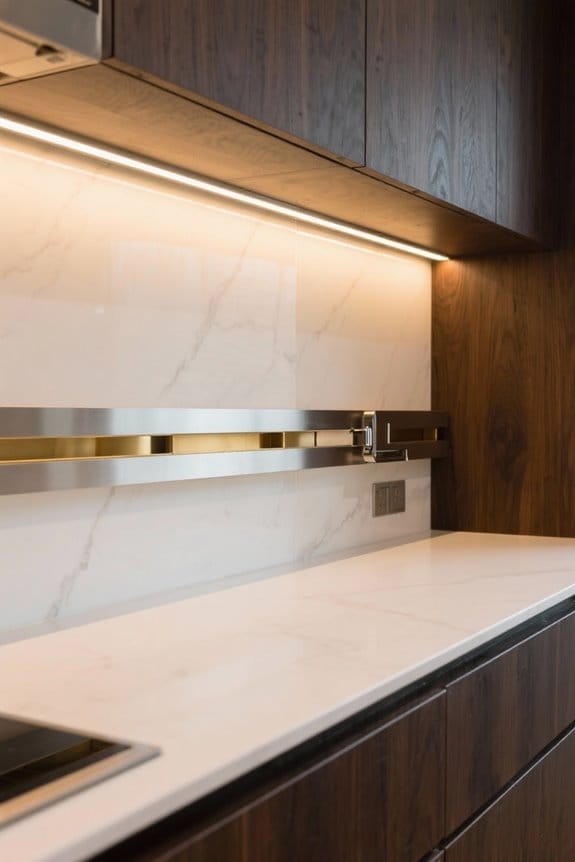 mixing metals with lighting