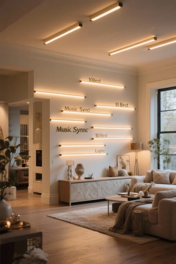 music sync led lights