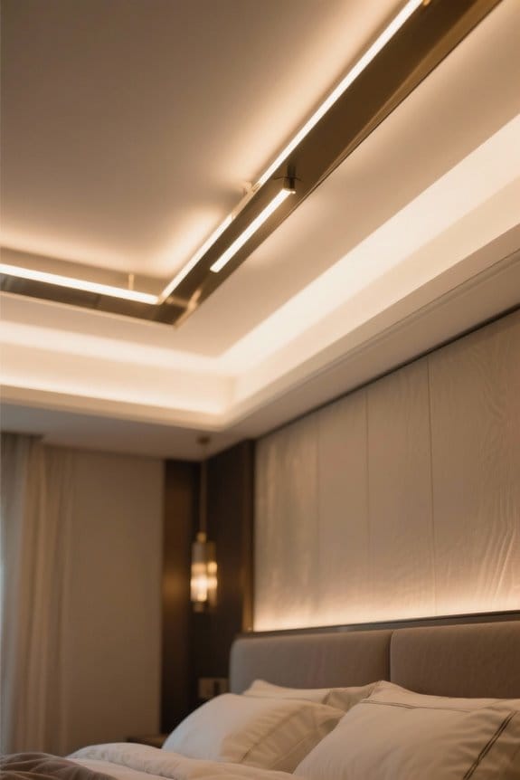 selecting bedroom ceiling strip lights