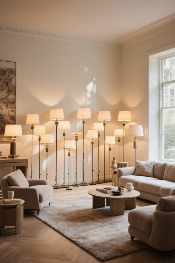 stylish floor lamps selection