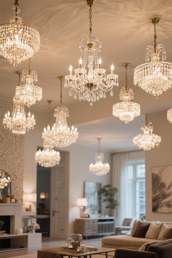 stylish k9 crystal chandeliers
