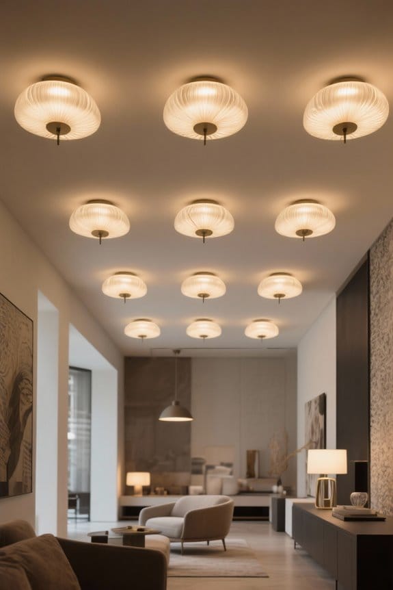 stylish low profile lighting