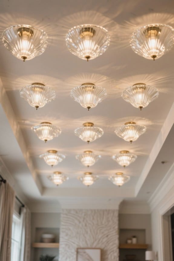stylish semi flush ceiling lights