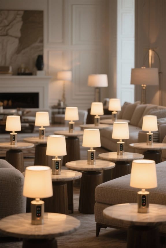touch control table lamps