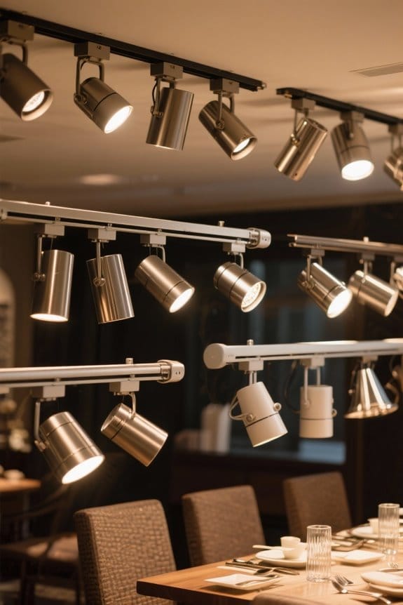 track lighting dining room considerations