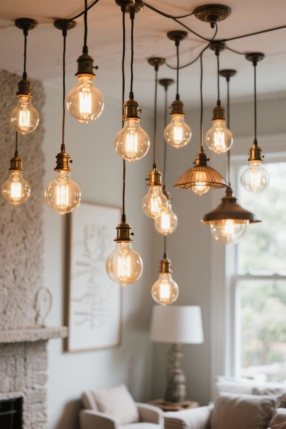 vintage charm pendant lights