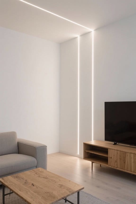 wall brightness affects perception