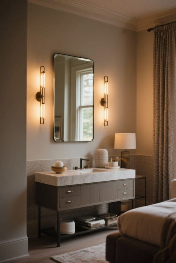 wireless mirror lights guide