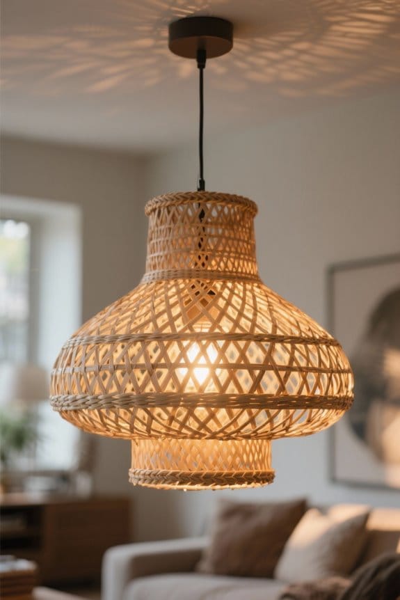 woven pendant light considerations